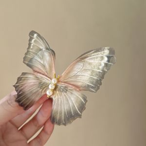 Fairy Butterfly Hair Clip Women Moving Butterfly Hairpin for Kids Lady Hairpin