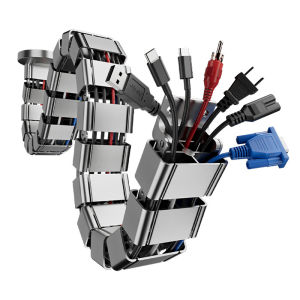 [Alex Do] Hot Sale Wire Spine Cable Spine 80CM Under Desk Cable Tray Wire Management Workstation Snake Cable Organizer Management