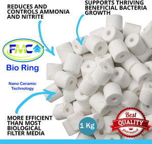 Bioring Filter Aquarium 1 Kg Bio Ring 1Kg Aquascape Penyaring Bakteri Jahat Kotoran Ikan Murah
