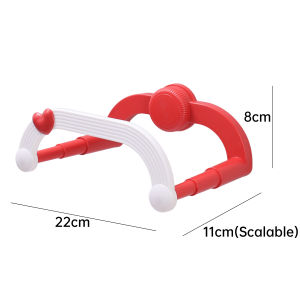 YESPERY Scalable Basin Holder Reusable Suction Cup Wall-Mounted Basin Storage Rack Bathroom Shelf Kitchen Pot Lid Stand