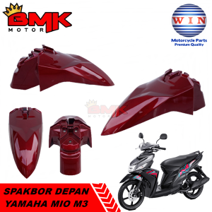 Win Spakbor Depan Mio M3 Mio Z Slebor Hitam Putih Merah Marun Kuning