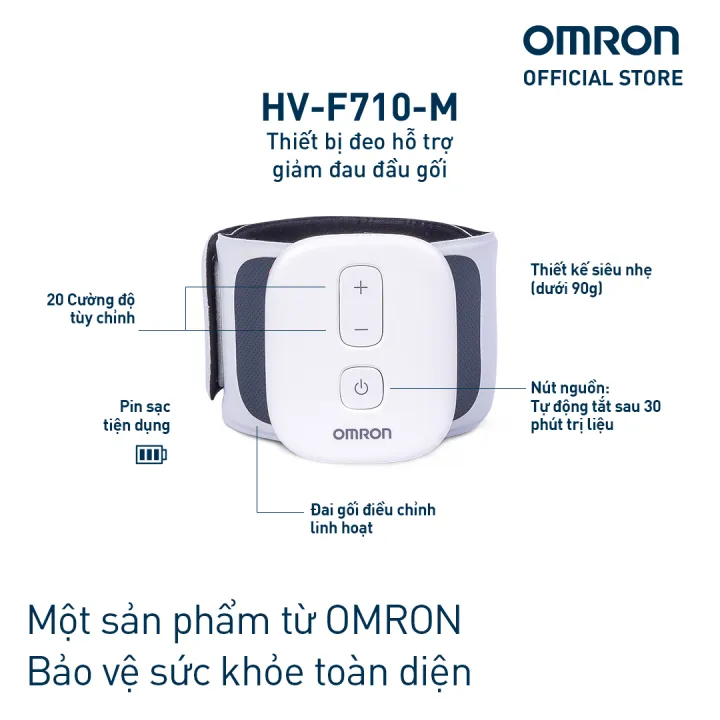 Máy Xung Điện Trị Liệu Đầu Gối OMRON HV-F710-M