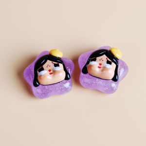 การ์ตูนเรืองแสงในที่มืดบางแฟลชโชคดีดาว diy ครีมกาวโทรศัพท์กรณีเครื่องเขียนถ้วยน้ำเครื่องประดับกิ๊บผม