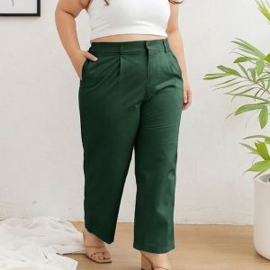 Celana kerja kantor wanita jumbo baggy pants kain ammerican drill unione bb sampai 100kg