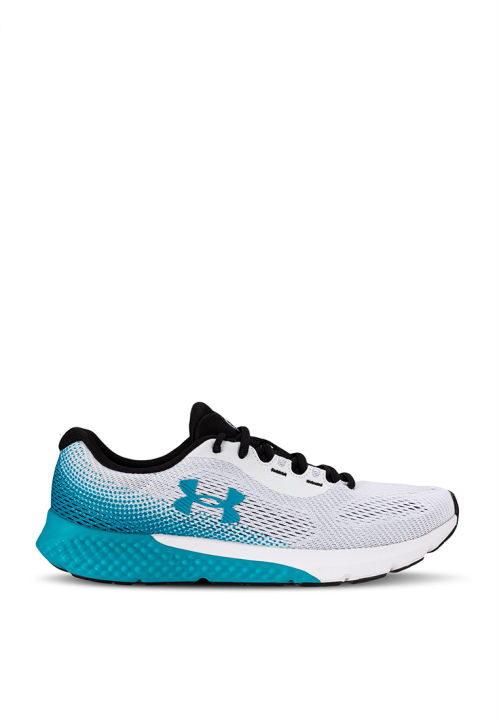 Under Armour Men's Rogue 4 Running Shoes for Men - White/Circuit Teal ...
