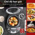 Nồi cơm điện đa năng SOKANY SK-07078 dung tích lớn 6L, bảo quản nhiệt thông minh, nấu cơm, hầm, hấp, …tiện lợi mọi lúc mọi nơi - SK07078. 