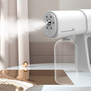 Nano Blue Ray Disinfection Spray Gun Wireless Rechargeable Nano Steam Gun Fog Machine Disinfectant COD