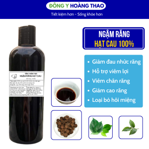 Ngậm Răng Hạt Cau Hoàng Thao 300ml / 250ml / 500ml – Sạch miệng chắc nướu hơi thở thơm mát
