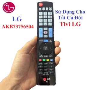 Điều khiển Tivi LG AKB73756504 sử dụng cho tất cả các dòng tivi LG - Hàng Chính hãng - Dùng hồng ngoại