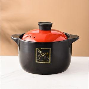 Nicedeal Elegante Classic Dinnerware Set with Striped Pattern and Chopsticks Gift Box - Ceramic Tableware Gift Set