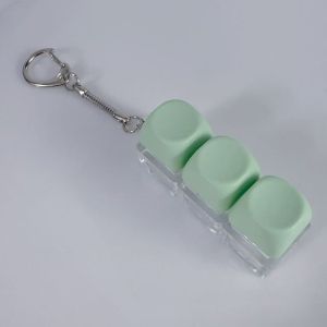 DSFSI 3/9 Keys Finger Keyboard Stress Relief Key Button Decompression Toy Relaxing Pass The Time Pinch Toy Adult