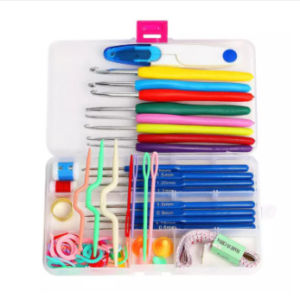 สินค้าในไทยพร้อมส่งค่ะ 16 ตะขอถักโครเชต์ชุดอุปกรณ์ถักไหมพรมงานฝีมือถักไหมพรมชุดถักโครเชต์ชุด พร้อมส่งที่ไทย ส่งไว 1-2 วัน