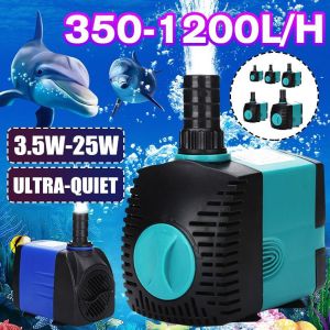 ZXCE Ultra-Quiet Pond Pool Submersible Aquarium Tank Fountain Water Filter Water Pump Pet Supplies