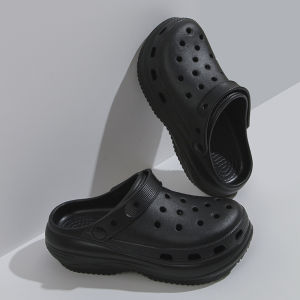 [Free Shipping] 2025 Summer New Thick-Soled Clog Sandals For Couples Summer Outdoor Wear Height-Increasing For Petite Non-Slip EVA Beach Shoes