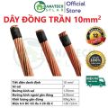Cáp đồng trần tiếp địa tiết diện 10mm2 16mm2 25mm2 35mm2 50mm2 70mm2. 