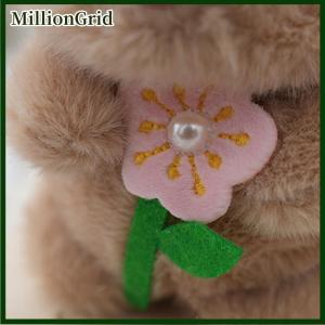 MillionGrid Kawaii Creative Hat Rabbit Plush Toy Keychain Cute Cartoon Rabbit Keychain Pendant Fashion Backpack Decoration Birthday Gifts