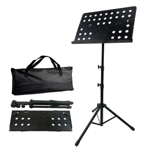 EOSM ขาตั้งโน๊ตเพลง ขาตั้งโน้ตเพลง แท่นวางเพลงพับได้ขนาดใหญ่ แท่นวางโน้ตเพลงมืออาชีพโต๊ะโน้ตเพลงพกพา Music Stand ขาตั้งสำหรับวางโน๊ตดนตรี