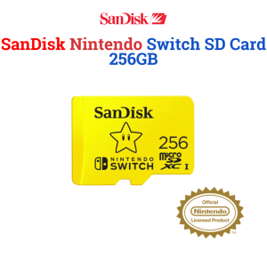 SanDisk Nintendo® Licensed microSDXC Micro Sd Card for Nintendo Switch 100MB/s 128GB 256GB 512GB
