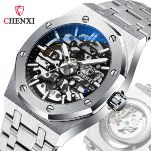 POEDAGAR automatic watch for men original waterproof import Japan movement luxury stainless steel  mechanical watch