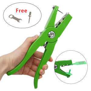 Ear Tag Plier Applicator Goat Sheep Lamb Cattle Cow Tagger Puncher Farm Animal Tool