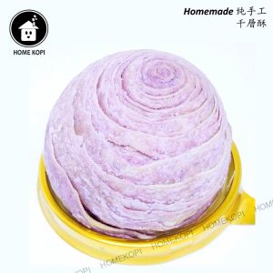 💖Home Kopi💖Homemade Yam Mooncake / Teochew Mooncake / Thousand Layers Pastry