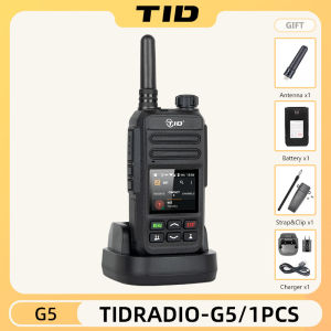 TIDRADIO G5 walkie talkie ZelloPTT two-way walkie talkie 4G pluggable card ultra long distance 5000km waterproof walkie talkie