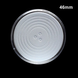 20Pcs 46mm Coin Capsules with Foam Gasket and Clear Plastic Storage Organizer Box Coins Collector adjustable size Case Holder