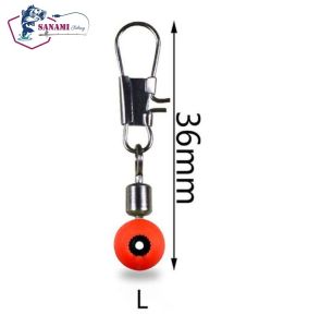 Khóa Link Mồi Câu Cá Giả Hạt Đậu Không Gian  - Sanami Fishing