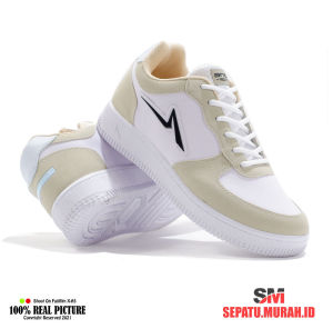 Ando tricks alpha sepatu tali pria casual sneakers cowok dewasa bertali kekinian terbaru 39-43