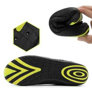 Sepatu Pantai Olahraga Air Berenang Snorkeiling Menyelam Sepatu Ringan Quick Dry Anti Slip Karet Gaya Retro Modern RHODEY Shoes Fitness Swim Surfing Diving Underwater Shoes for Kids Men Women