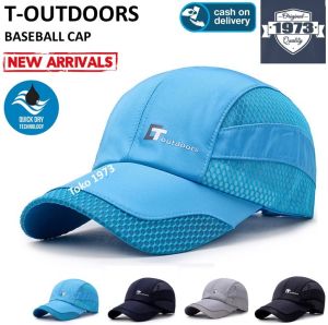 [Toko1973] Baseball cap : T-OUTDOORS - Topi Baseball Topi Quick Dry Topi Olah Raga Topi Pria Topi Wanita