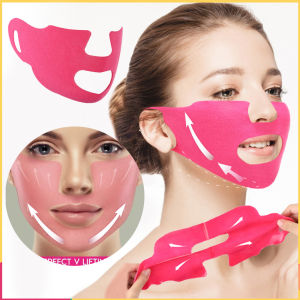 V Shape Face Mask Firming Lifting Mask Slimming Bandage Mask Remove Nasolabial Folds Hydrating Moisturizing Anti-Wrinkle Patch