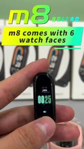 Source Factory m8 Smart Bracelet m7 Smart Bracelet m6 Smart Bracelet English Version Chinese Version E-commerce Gift