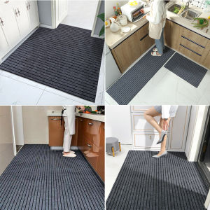JSSJ Anti-slip Kitchen Floor Mat Super Absorbent Carpet Lapik Kaki Karpet Oil Absorption Tikar Lantai Dapur Door Mat For Kitchen Bathroom