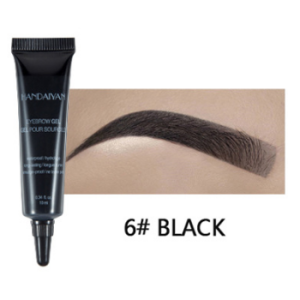 (Ready Stock+100% Original) 6 Color Waterproof Long Lasting Tatoo Brow Eyebrow Cream Gel with Brush