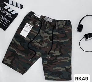 Quần short nam cạp chun vải sĩ co giãn mềm mịn thấm hút mồ hôi 0119