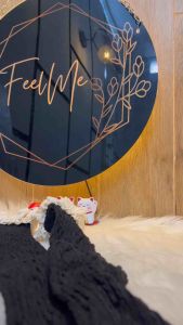 Feelme KK-236 Kaos Kaki Rajut Premium Lolita Y2K diatas lutut renda