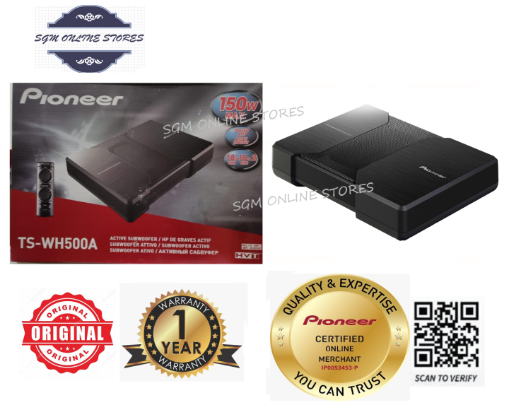パイオニア TS-WH500A カロッツェリア サブウーファー　おまけつき！ 楽天市場】カロッツェリア TS-WH500A 両面駆動HVT方式採用 最大