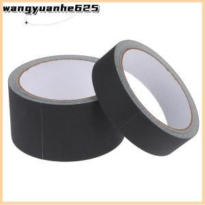 [WYH Store] 👗 Black Gaffer Tape No Residue Non-Reflective Easy Tear Book Repair Tape Matte