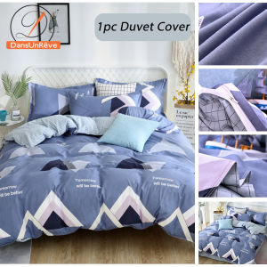 Dansunreve 1pc Duvet Cover Geometry Series Quilt Cover Breathable Comforter Cover Single/Queen/King/Super King