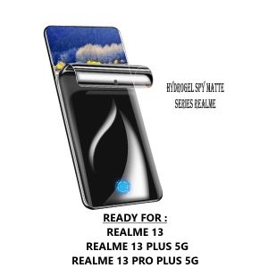 REALME 13 PLUS 5G 13 PRO PLUS 5G 13 PRO 5G REALME 13 4G REALME 13 5G REALME 11 C75 C67 C61 C63 C65 C67 C51S C51 NFC ANTI GORES HYDROGEL SPY PRIVACY HITAM GELAP DEPAN LAYAR PELINDUNG SCREEN