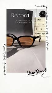 2024 Summer Butterfly TR90 New trendy small-frame nylon UV protection sunglasses available for dropshipping