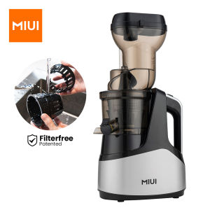 MIUI 7-Speed Slow Juicer 60RPM Cold Press Technology Filter-Free for Max Nutrition and Yield  Food-Safe