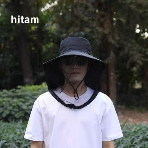 Topi Visor Lipat Anti UV Lebar / Topi Pantai Cadar / Topi Mancing Lebar Anti Matahari / Topi Rimba Cowok