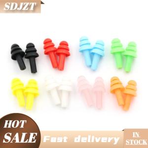 SDJZT 20Pcs Silicone Ear Plugs Anti Noise Earplugs Comfortable For Study Sleep