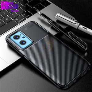 Case Oppo A36 A76 A96 4G Autofocus Synthetic Silicon Fiber Softcase TPU Protective Carbon