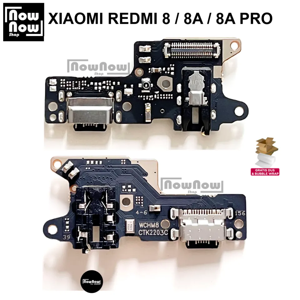 Konektor Charger Mi Redmi Charger KONEKTOR CHARGER BOARD XIAOMI REDMI 8A 8A  PRO ORIGINAL COPOTAN Di Bagusparts Ori Tokopedia