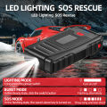 Car Battery Starter Jumper Portable Battery Booster Pack 12000mA Up To 6-Liter Gasoline and 3-Liter Diesel Engines. 