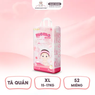 [CÓ QUÀ] COMBO 3 Bịch Tã Bỉm Dán Quần Momo Diamond Chống Hăm Siêu Khô Thoáng