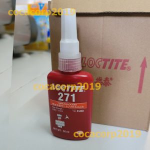 keo khóa ren LT 271 50ml - lực khóa cao - màu đỏ